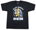 Avatar The Last Airbender Mens T-Shirt  - Group Over Name Image Hoodie, Sweatshirt | CiraTrend.com