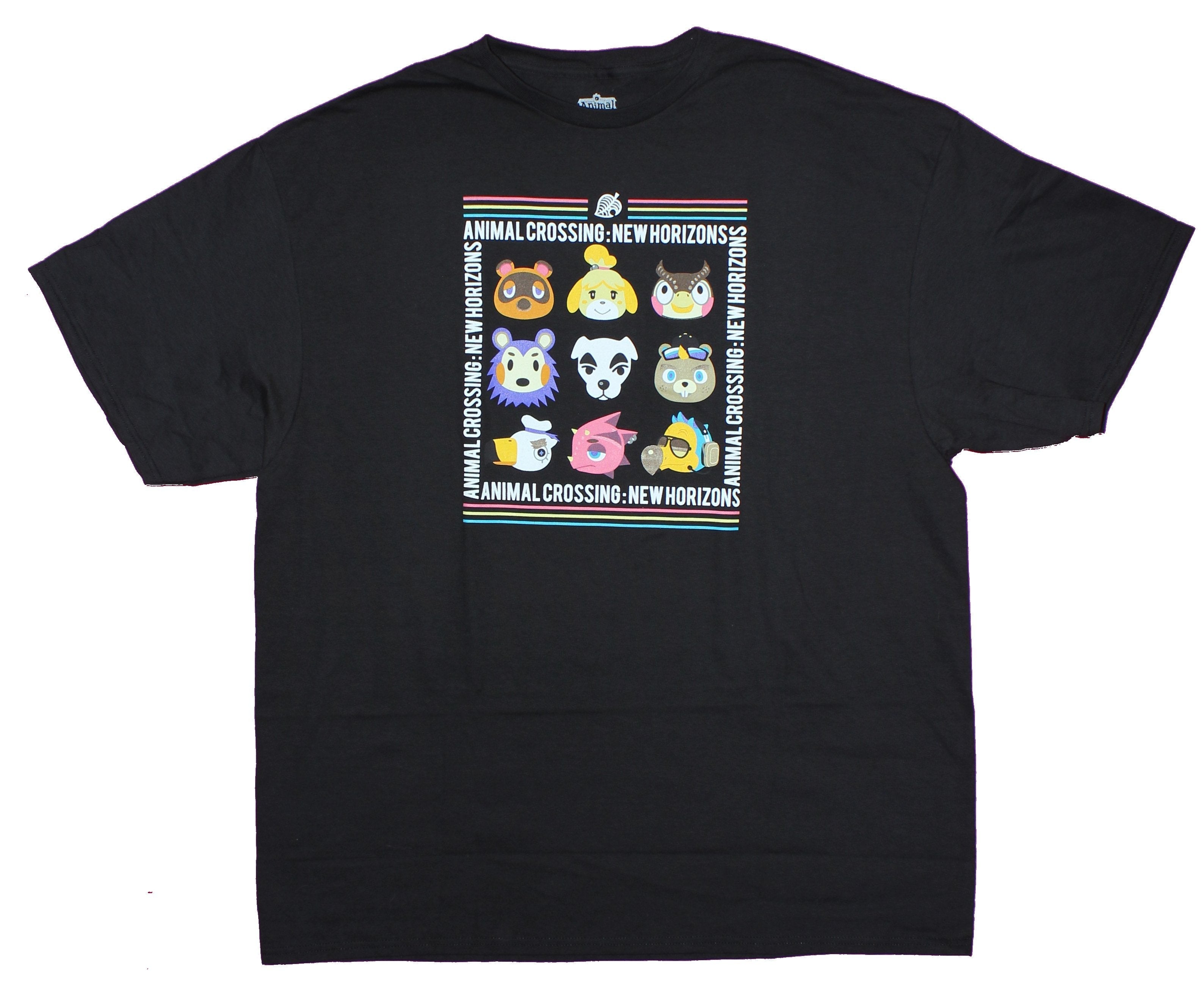 Animal Crossings Mens T-Shirt  - Baabara Tom nook Resetti Slider Isabelle Head Rows Hoodie, Sweatshirt | CiraTrend.com