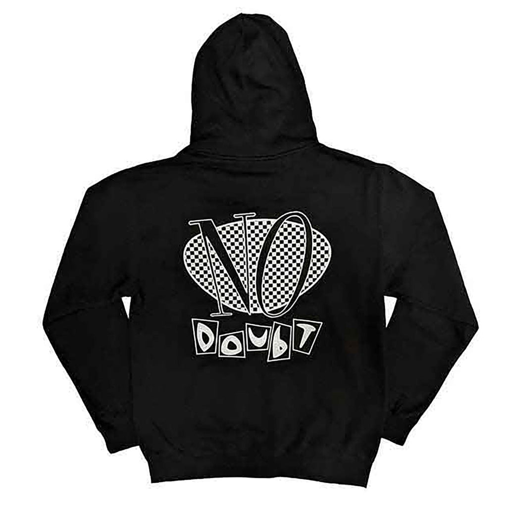 Checker Logo Zippered Hooded Sweatshirt T-Shirts, Hoodie | CiraTrend.com (Image 2)