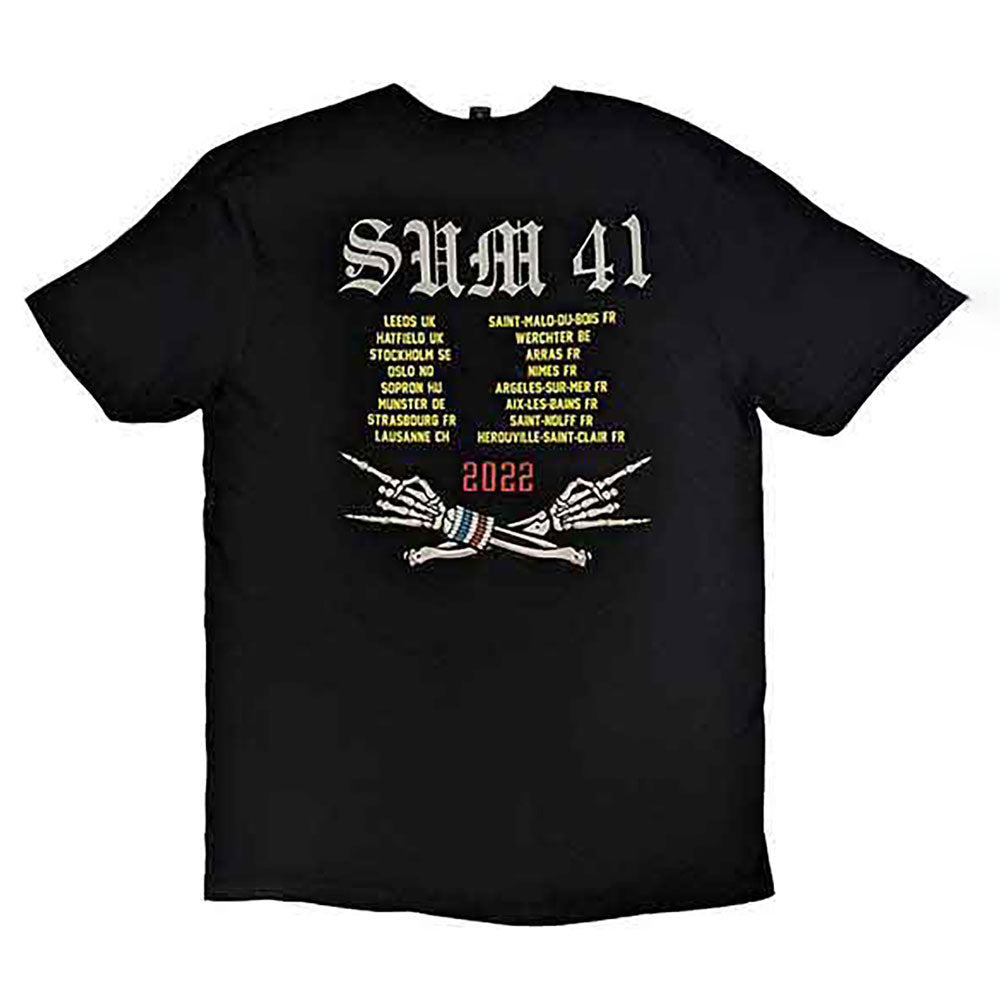 Aknf Skeleton European Tour 2022 T-shirt Hoodie, Sweatshirt | CiraTrend.com (Image 2)