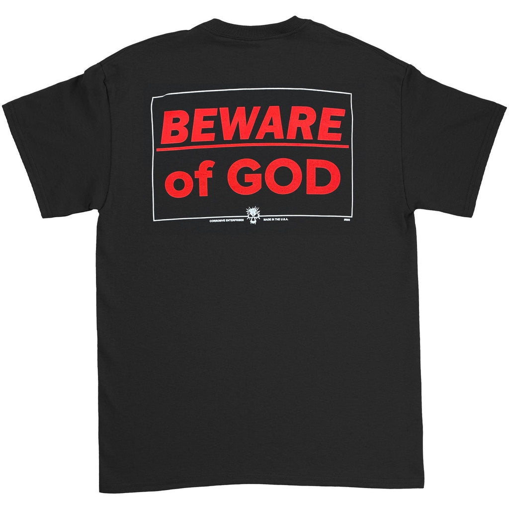 Classic Distressed Logo/Beware of God T-shirt Hoodie, Sweatshirt | CiraTrend.com (Image 2)
