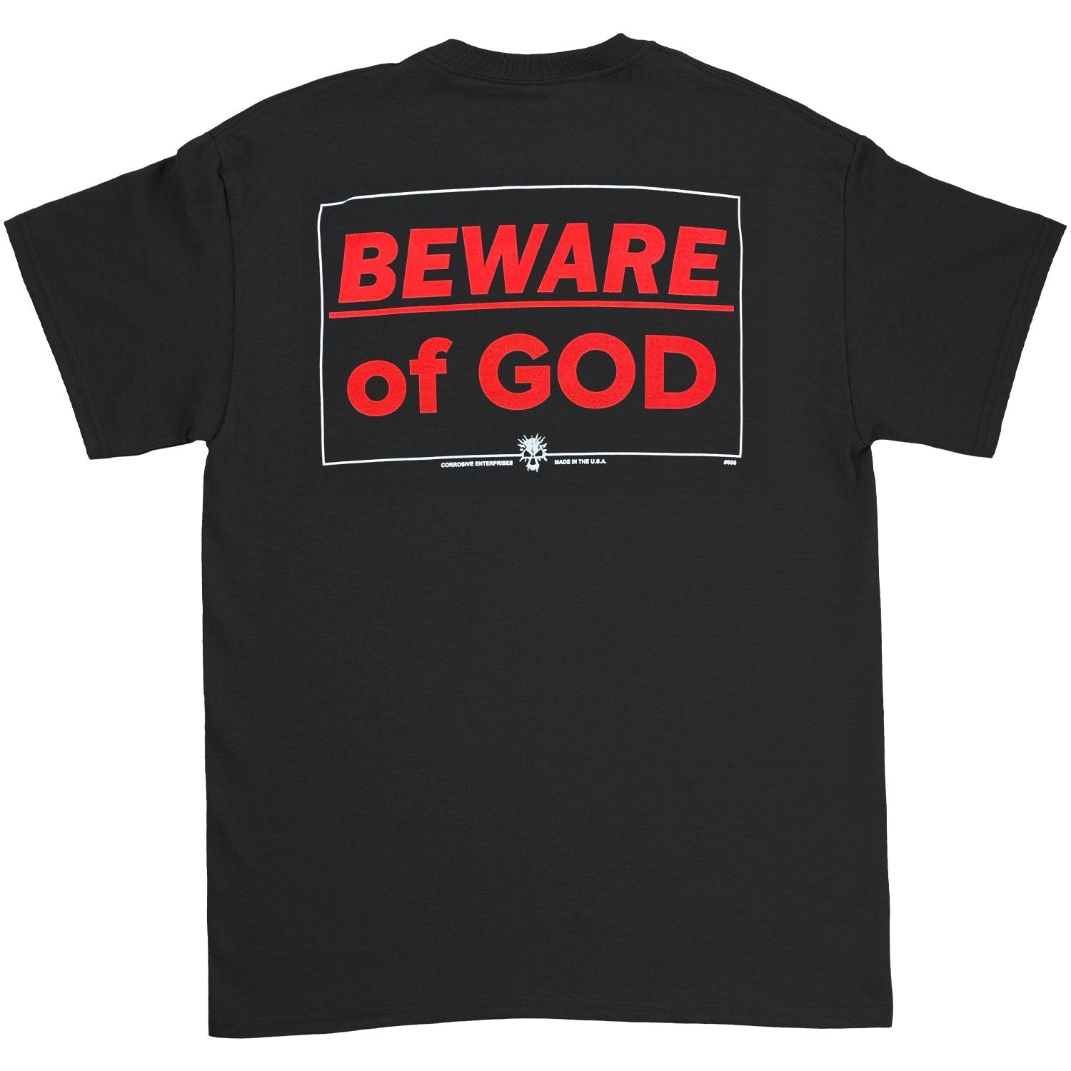 Classic Distressed Logo/Beware of God T-shirt Hoodie, Sweatshirt | CiraTrend.com (Image 2)