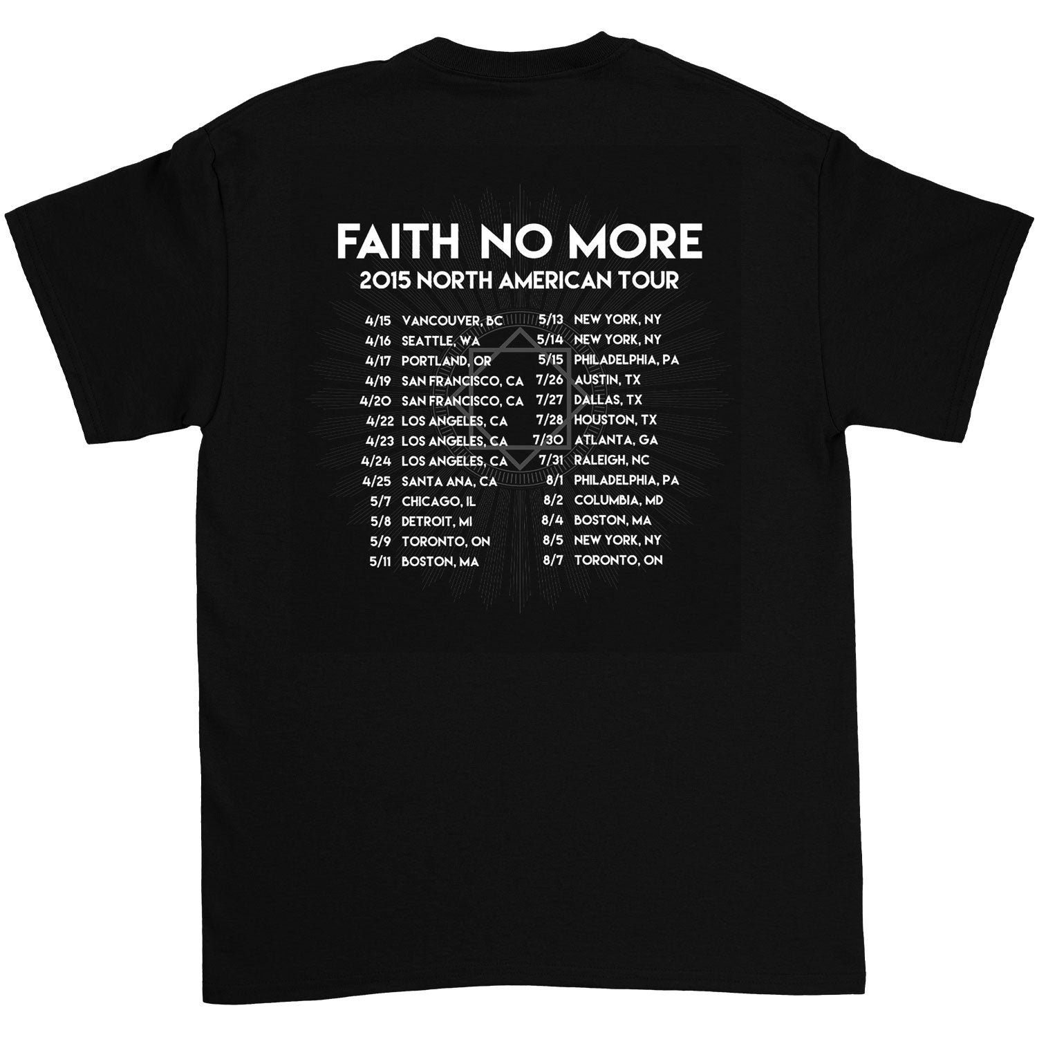 2015 N. American Tour T-shirt Hoodie, Sweatshirt | CiraTrend.com (Image 2)