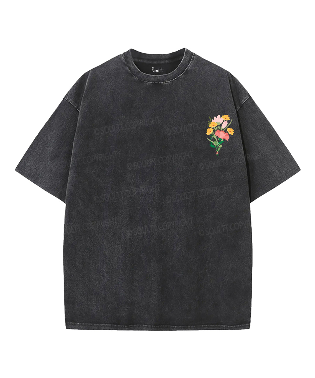 Freshly Picked Promises Double Sided Unisex Washed Christian T-shirt Hoodie, Sweatshirt | CiraTrend.com (Image 2)