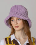 Winter Solid Color Fuzzy Fur Bucket Hat