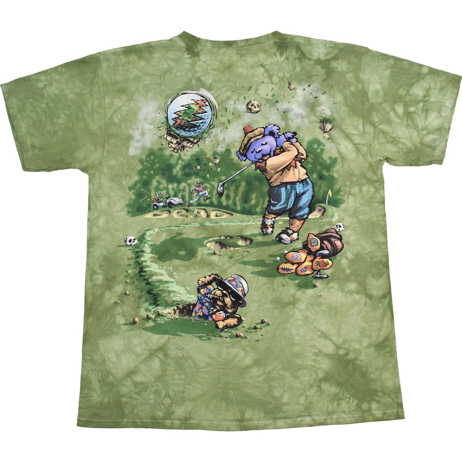 Dead Golf Tie Dye T-shirt Hoodie, Sweatshirt | CiraTrend.com (Image 2)