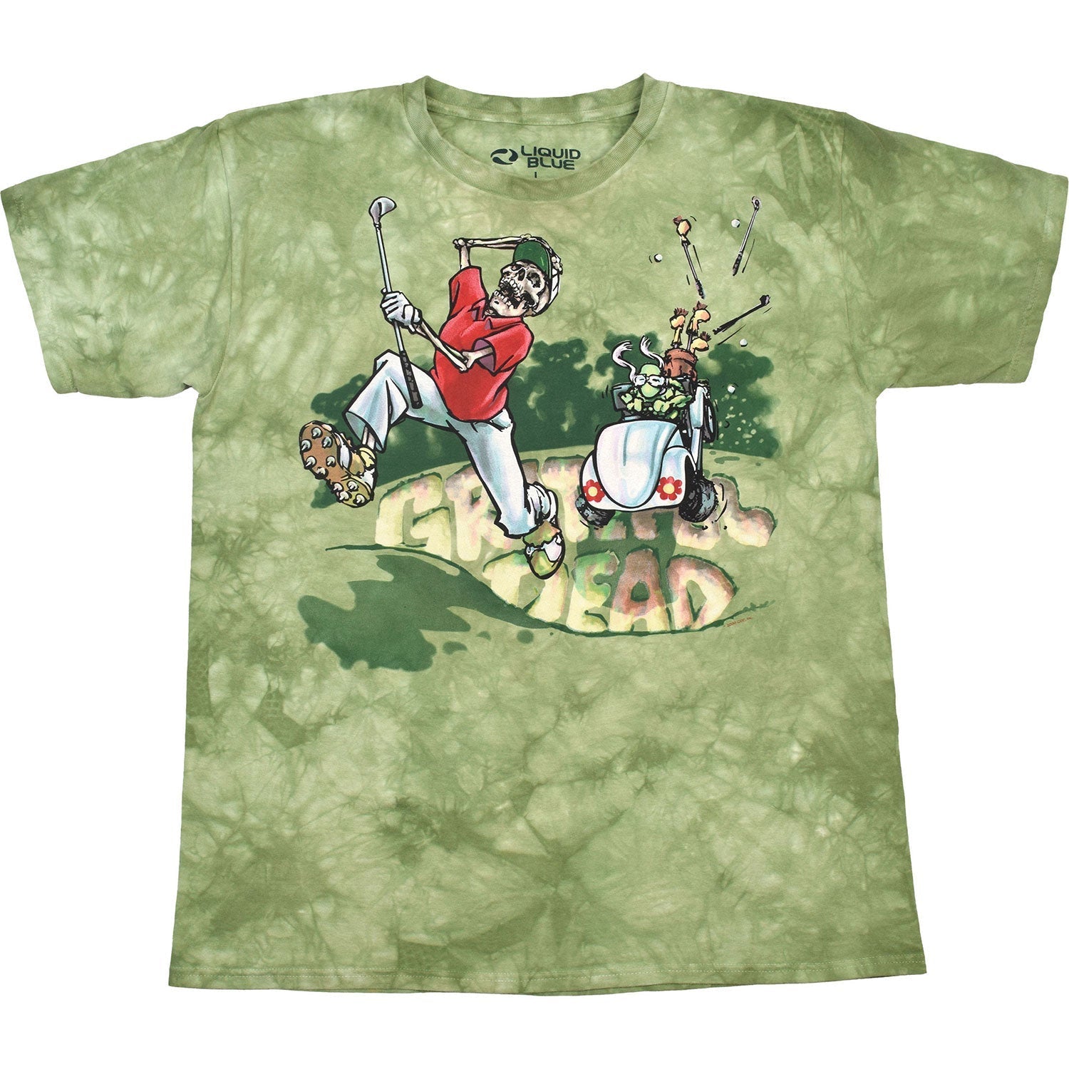Dead Golf Tie Dye T-shirt Hoodie, Sweatshirt | CiraTrend.com (Image 1)
