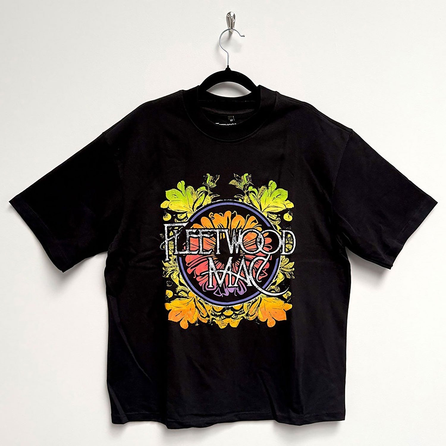 Circle Floral Logo Oversized Boxy Tee Vintage T-shirt Hoodie, Sweatshirt | CiraTrend.com (Image 2)