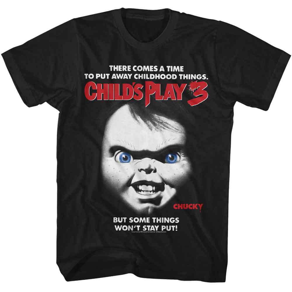 Chucky Childs Play 3 Poster T-shirt Hoodie, Sweatshirt | CiraTrend.com