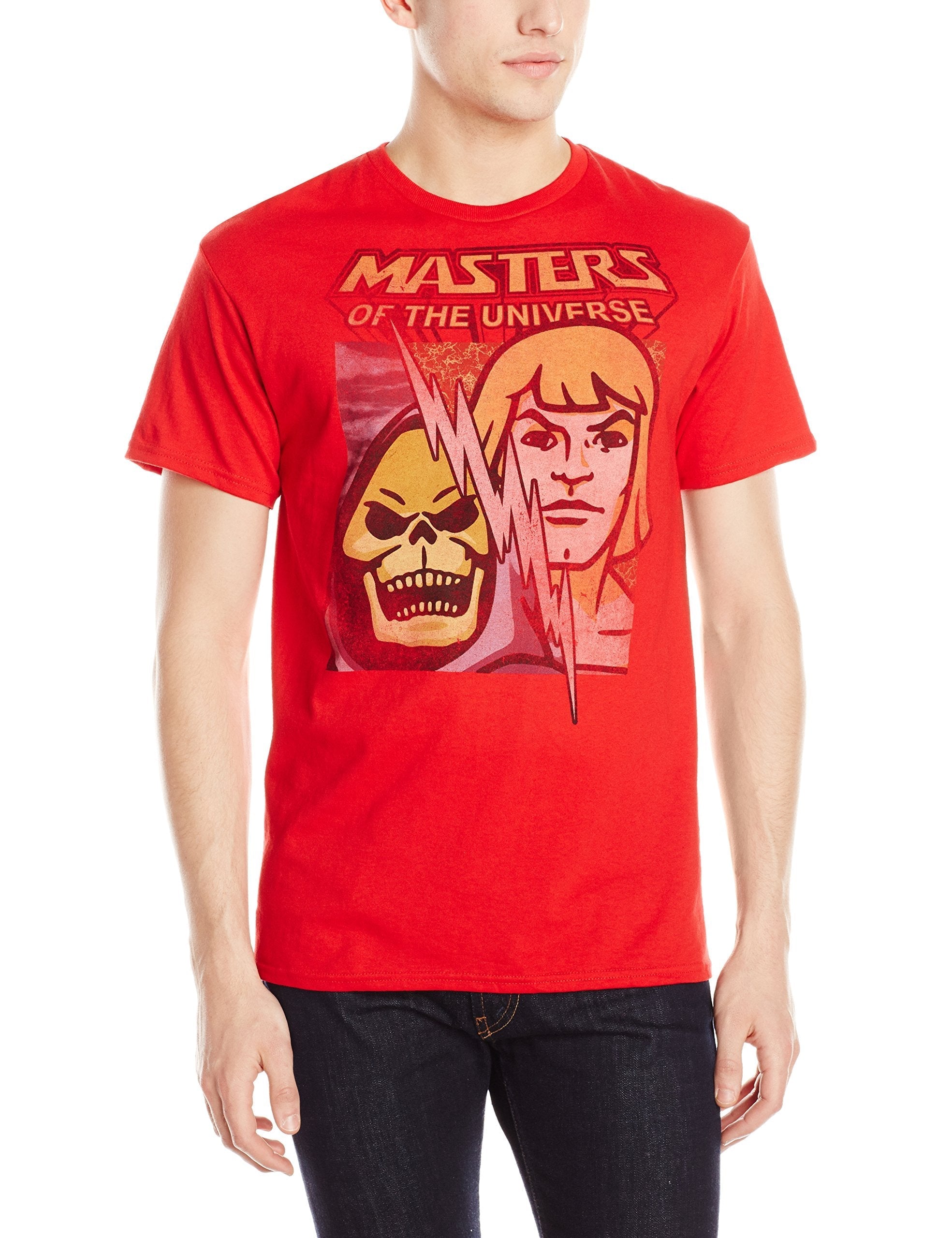 Masters Of the Universe Mens T-Shirt - Half HE-Man Half Skeletor Face Image Hoodie, Sweatshirt | CiraTrend.com