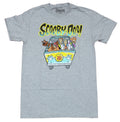 Scooby Doo Mens T-Shirt - Packed Mystery Machine Worried Gang Hoodie, Sweatshirt | CiraTrend.com