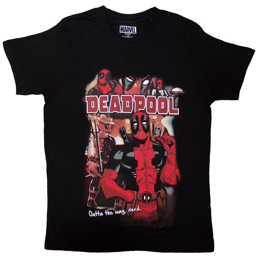 Deadpool Outta The Way Nerd T-shirt Hoodie, Sweatshirt | CiraTrend.com