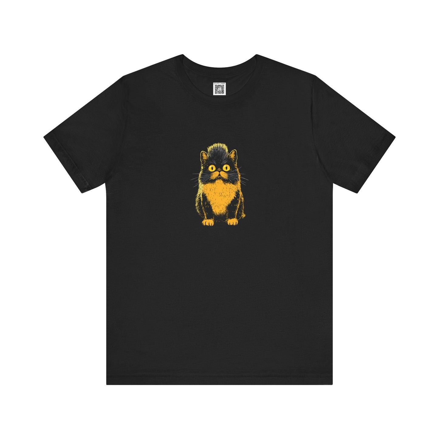 Whimsical Cat Graphic Tee Style054