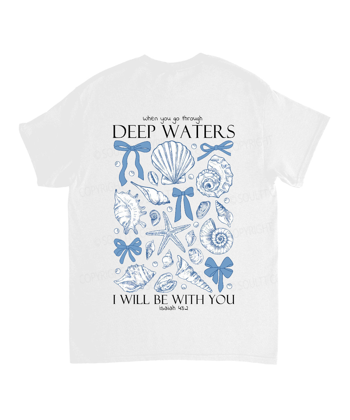 I Will Be With You Double Sided Unisex Cotton Christian T-Shirt Style012 Hoodie, Sweatshirt | CiraTrend.com (Image 3)