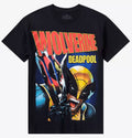 Deadpool & Wolverine Mens T-Shirt - Deadpool Reflects in Wolvy Claws Jumbo Print Hoodie, Sweatshirt | CiraTrend.com