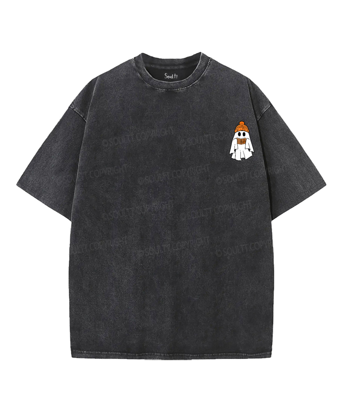 The Only Ghost I Know Is The Holy Ghost Double Sided Unisex Washed Christian T-shirt Style001 Hoodie, Sweatshirt (Image 4)