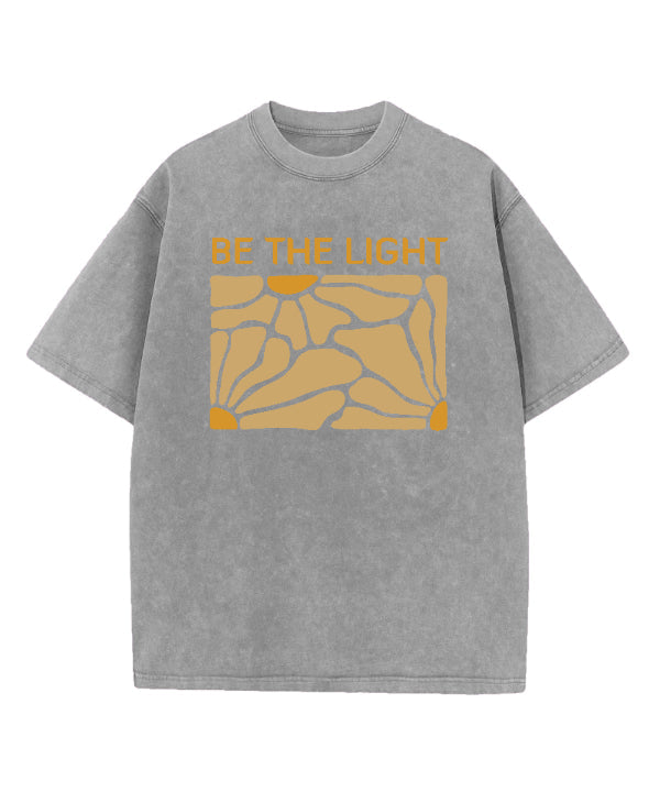 Be The Light Washed Christian T-shirt Style001 Hoodie, Sweatshirt | CiraTrend.com (Image 5)