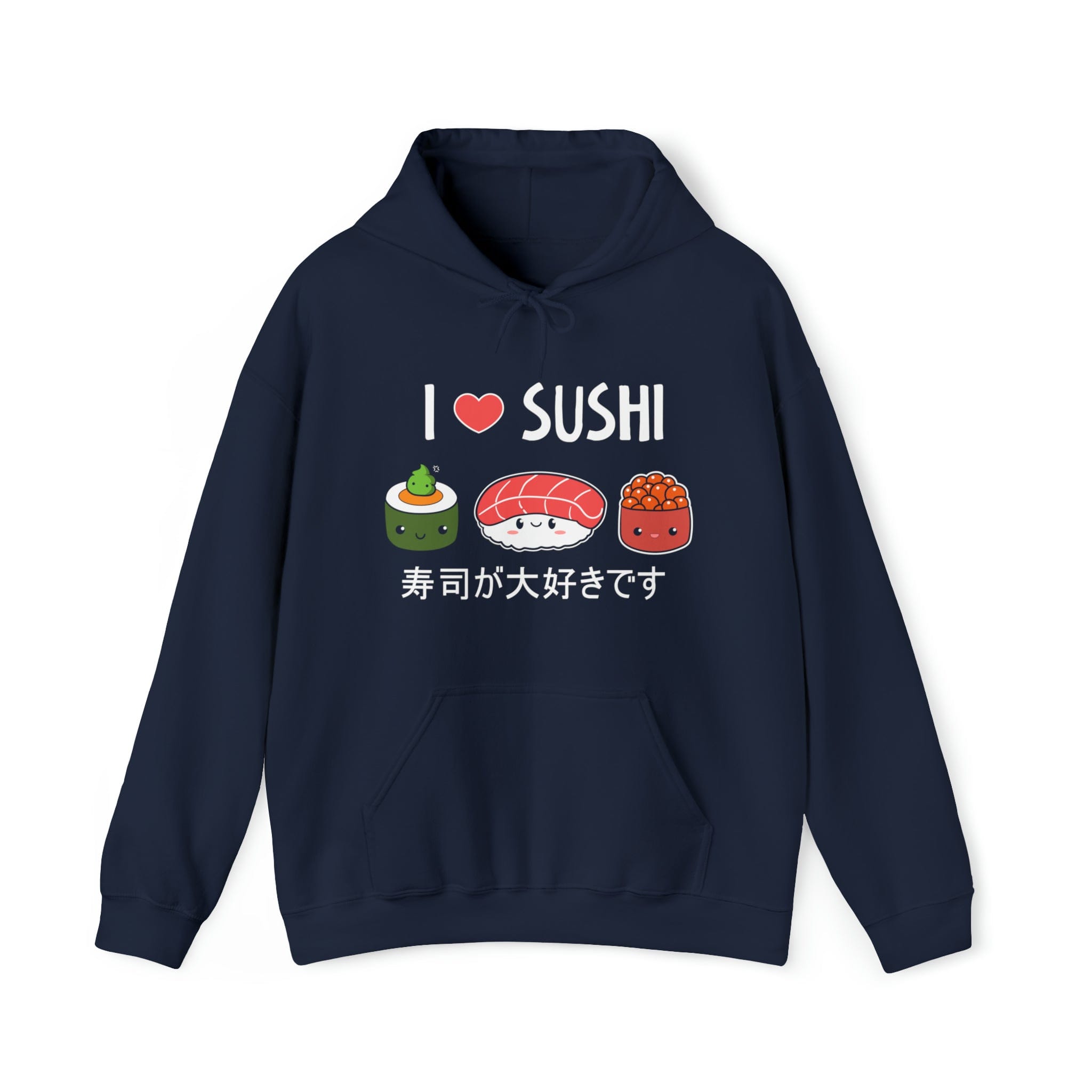 I Love Sushi Unisex Hoodie T-Shirts, Sweatshirt | CiraTrend.com (Image 4)