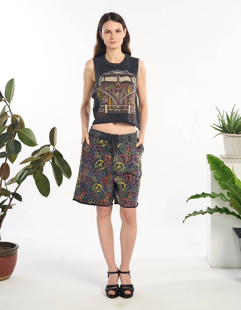 Cotton Sleeveless Crop Top (TH-1986PK)