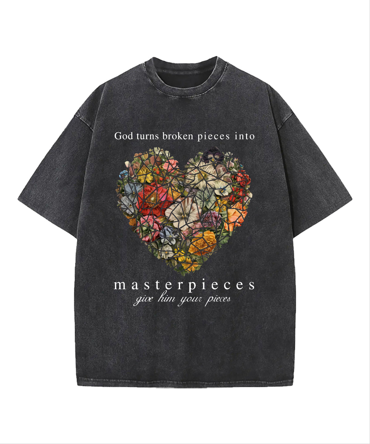 God Turns Broken Into Washed Christian T-shirt Style001 Hoodie, Sweatshirt | CiraTrend.com (Image 1)