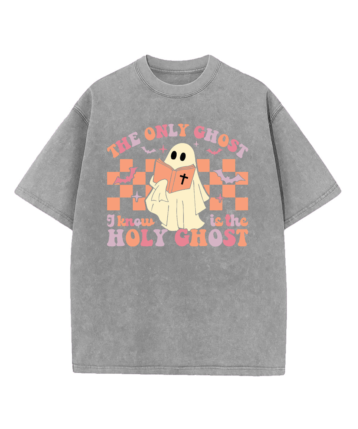 The Only Ghost Washed Christian T-shirt Hoodie, Sweatshirt | CiraTrend.com (Image 4)