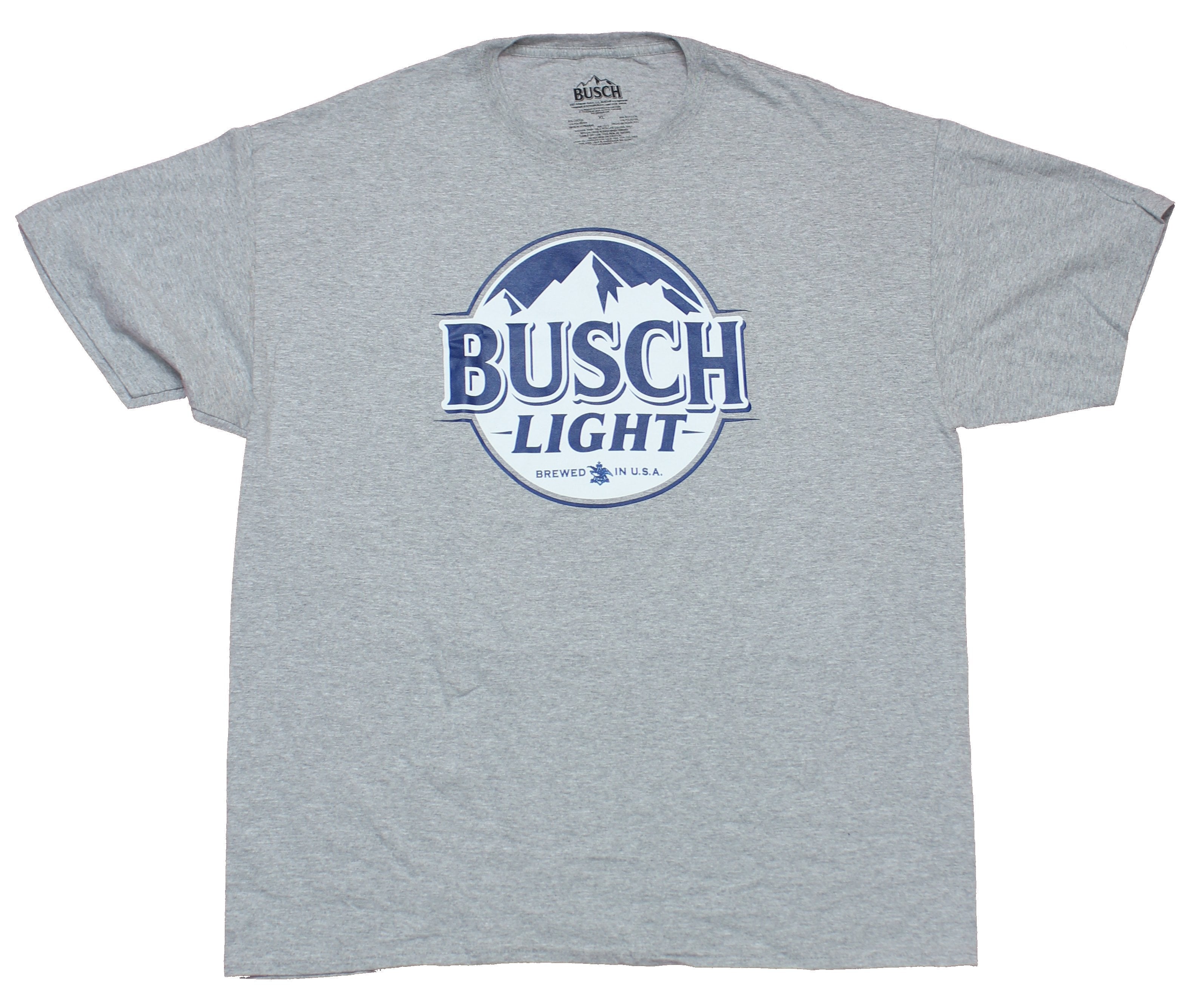 Busch Light Mens T-Shirt - Classic Mountains Label Logo Image Hoodie, Sweatshirt | CiraTrend.com