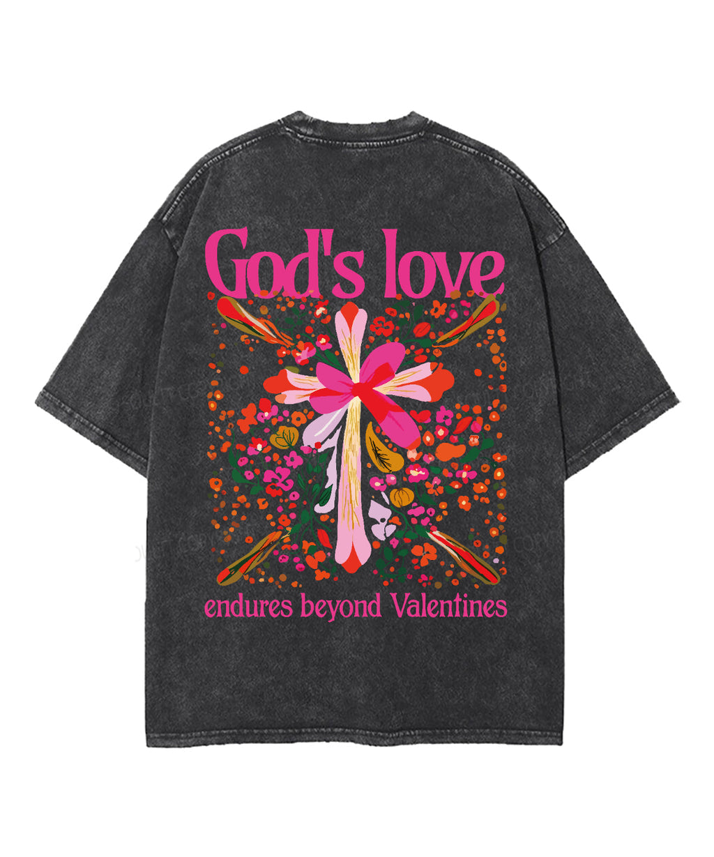 God'S Love Double Sided Washed Christian T-Shirts, Hoodie, Sweatshirt