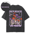 Death Defeated Double Sided Washed Christian T-Shirts, Hoodie, Sweatshirt