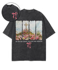 His Love Was Greater Double Sided Unisex Washed Christian T-shirt Hoodie, Sweatshirt | CiraTrend.com (Image 1)