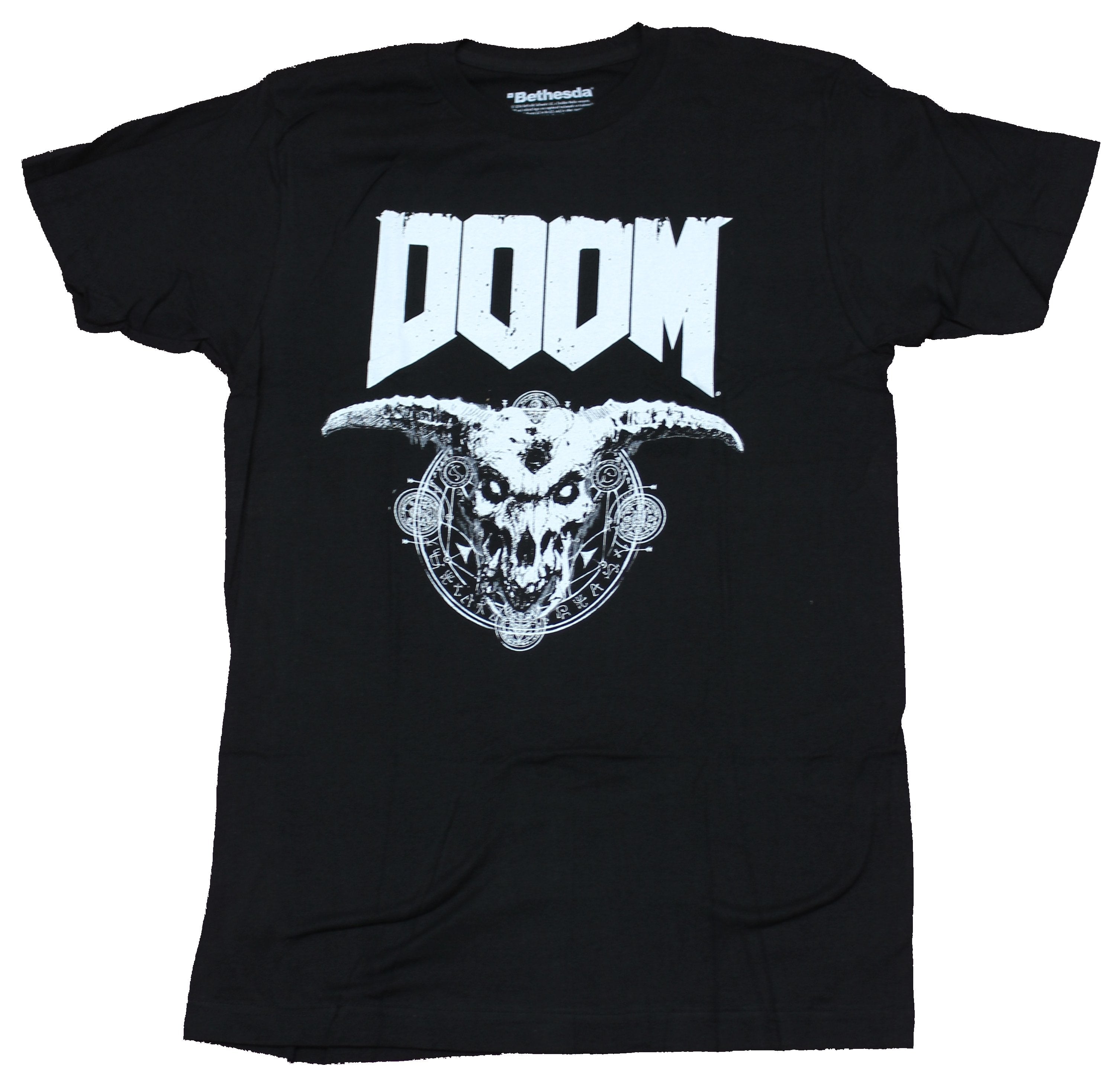 Doom Mens T-Shirt - Classic Doom Logo Metal Style Demon Image Hoodie, Sweatshirt | CiraTrend.com