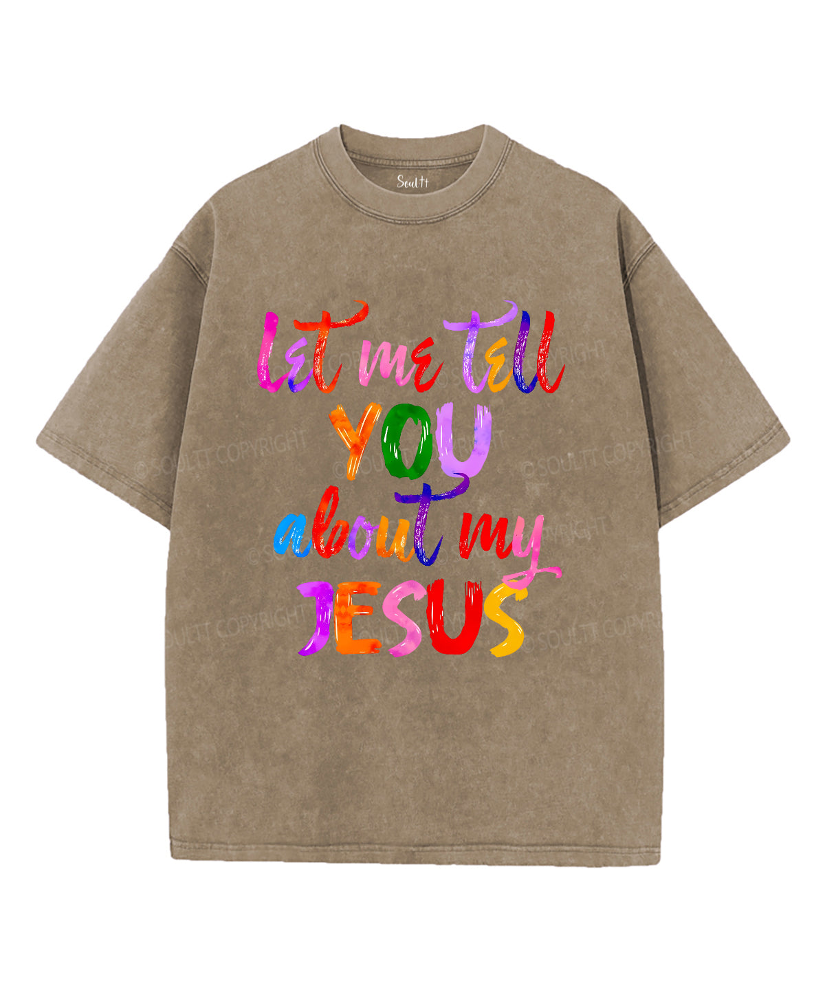 My Jesus Unisex Washed Christian T-shirt Style001 Hoodie, Sweatshirt | CiraTrend.com (Image 5)