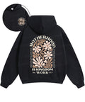 Motherhood Is Kingdom Work Double Sided Cotton Christian Hoodie T-Shirts, Sweatshirt | CiraTrend.com (Image 1)
