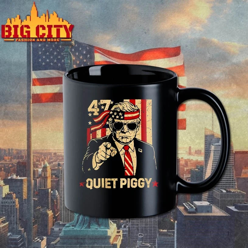 47 Quiet Piggy Trump American shirt
