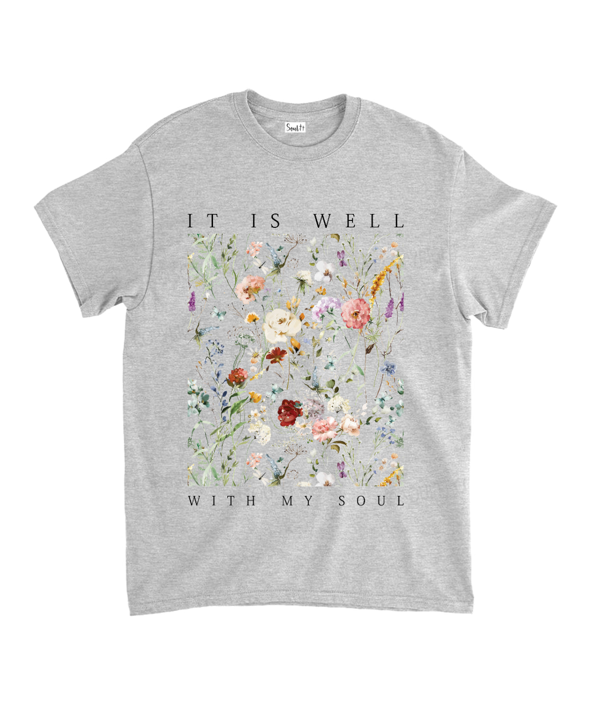 Is Well My Soul Cotton Christian Style003 T-Shirts, Hoodie, Sweatshirt