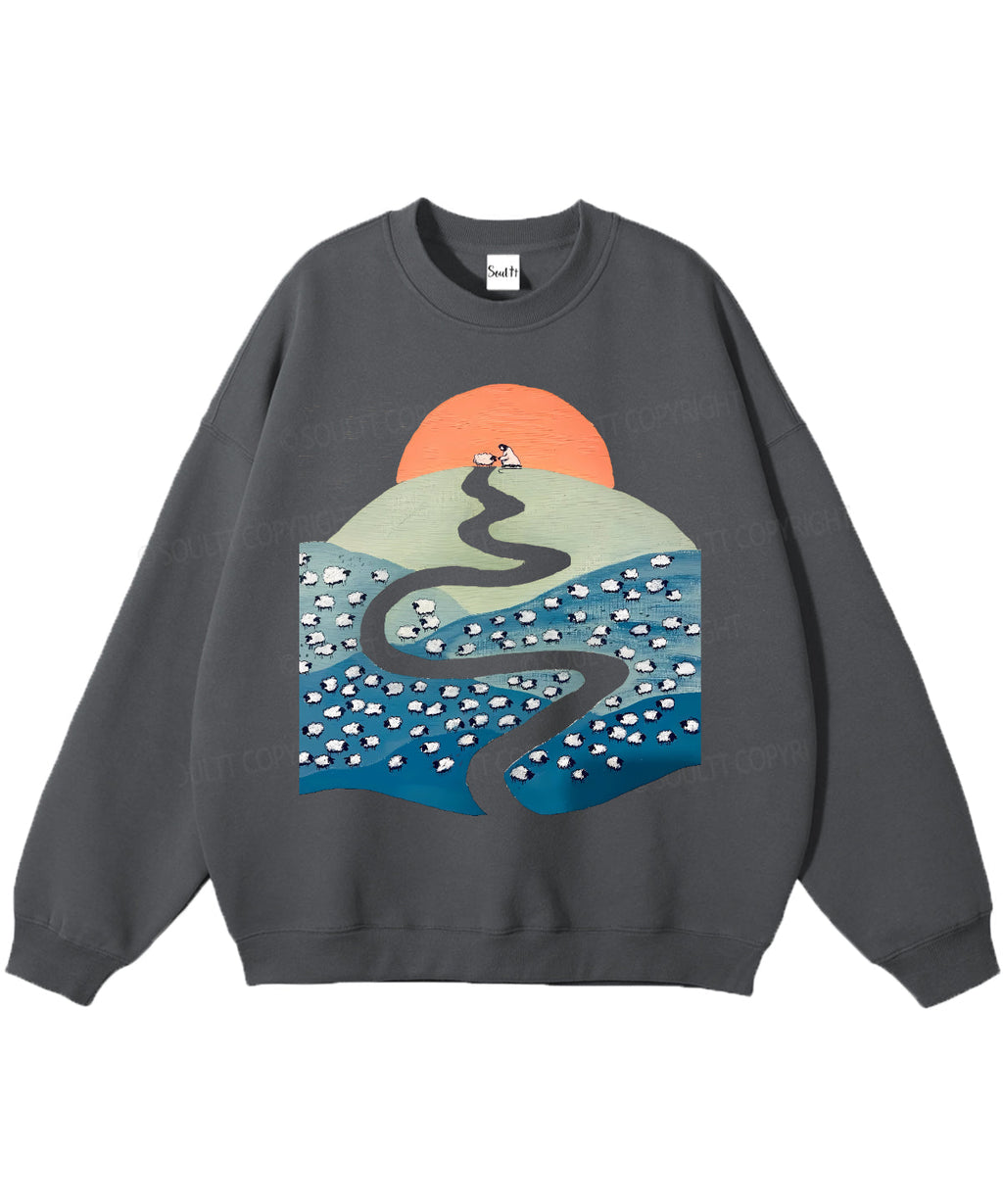 He Left 99 To Find Me Cotton Christian Sweatshirt T-Shirts, Hoodie | CiraTrend.com (Image 3)