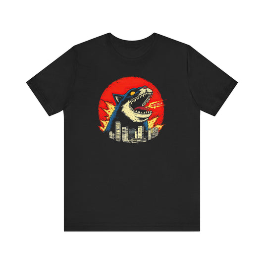 Catzilla Graphic T-Shirt Style001