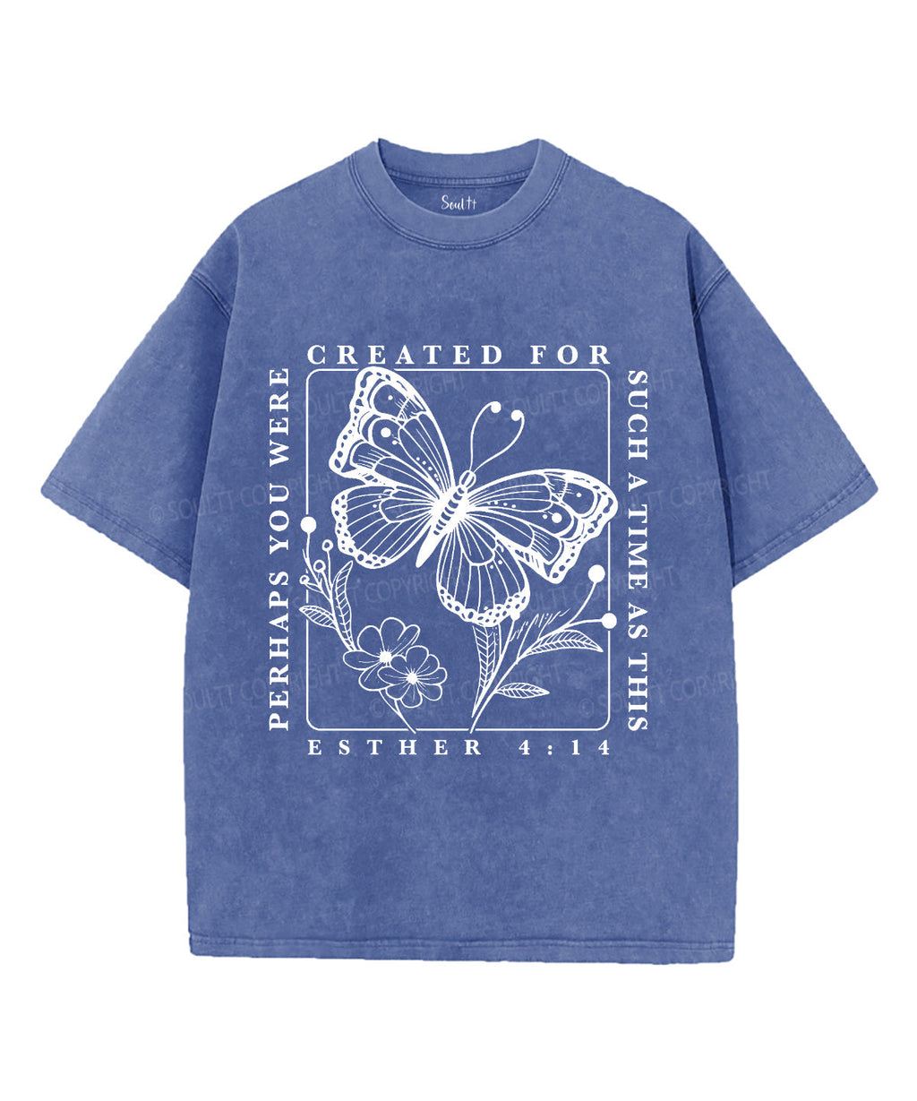 Created Such Time Washed Christian T-Shirts, Hoodie, Sweatshirt