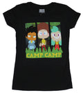 Camp Camp Girls Juniors T-Shirt- Colorful Character Strips Hoodie, Sweatshirt | CiraTrend.com