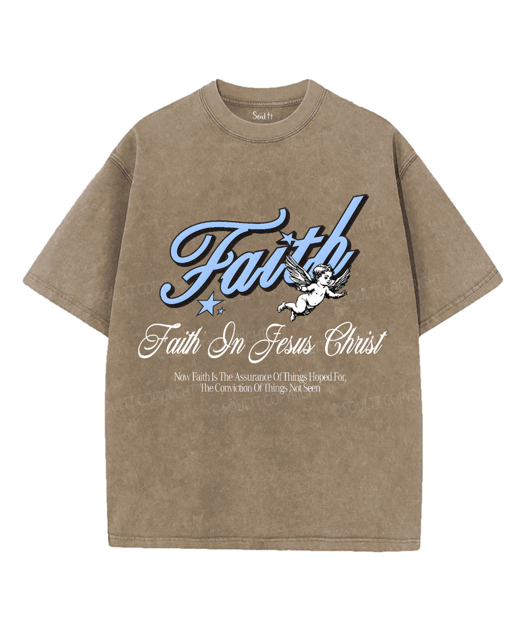 Faith Unisex Washed Christian T-shirt Style002 Hoodie, Sweatshirt | CiraTrend.com (Image 5)
