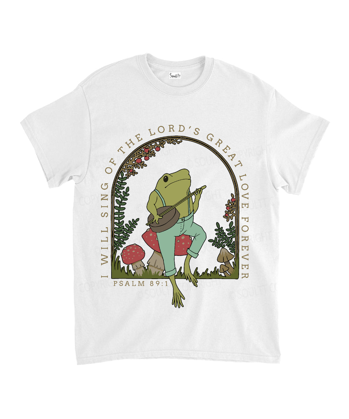 I Will Sing Of The Lord's Great Love Unisex Cotton Christian T-Shirt Hoodie, Sweatshirt | CiraTrend.com (Image 2)