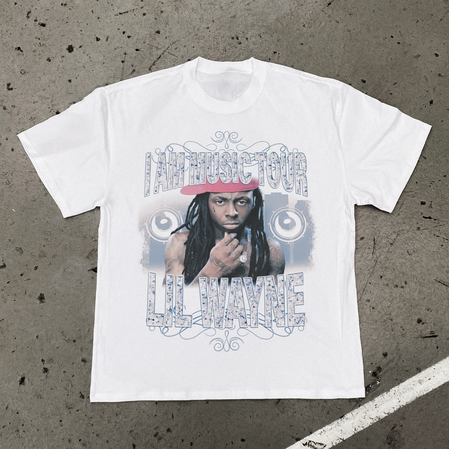 '08 LIL WAYNE 'I AM MUSIC' VINTAGE HEAVY TEE Hoodie, Sweatshirt | CiraTrend.com (Image 2)