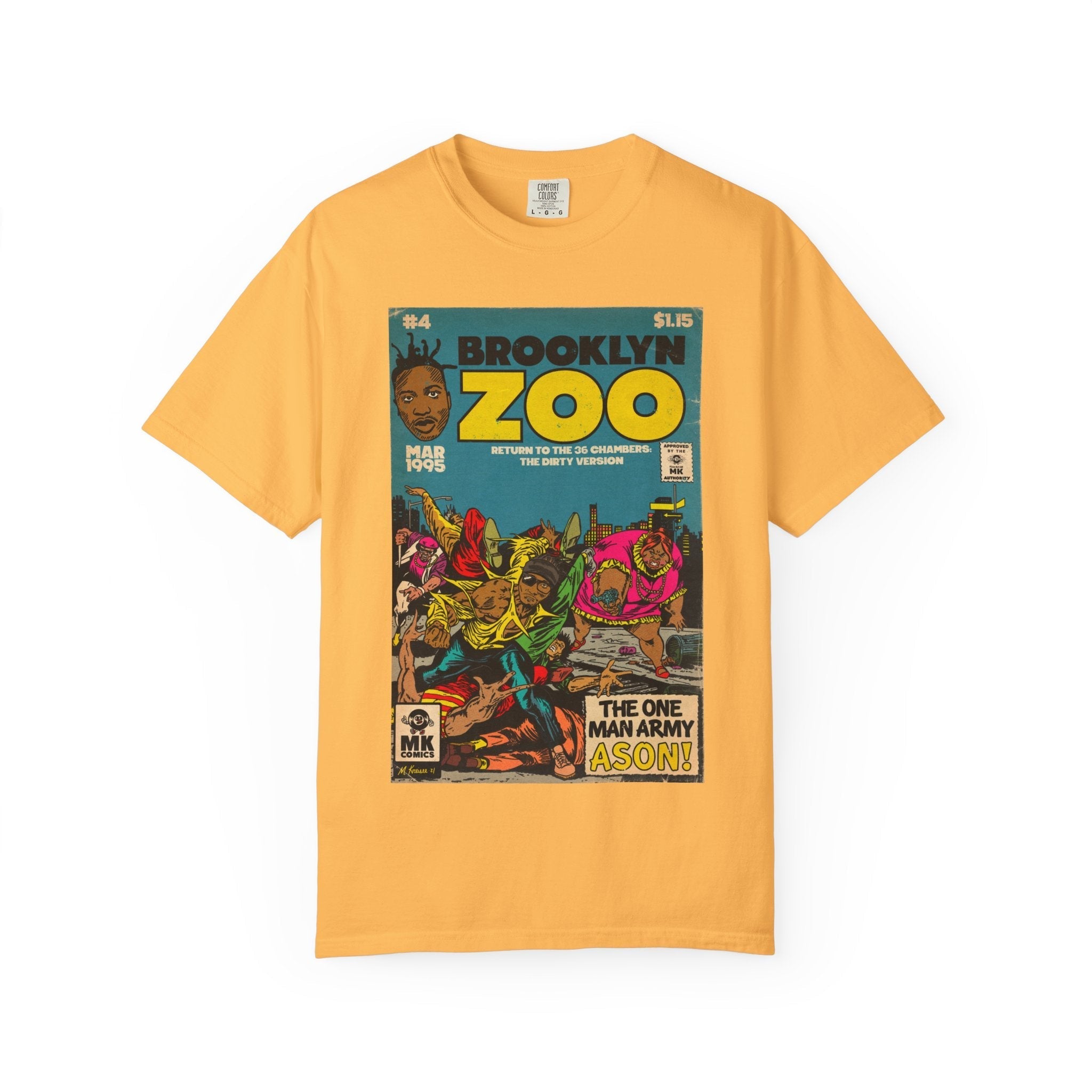 Brooklyn Zoo - Unisex Comfort Colors T-shirt Hoodie, Sweatshirt | CiraTrend.com (Image 5)