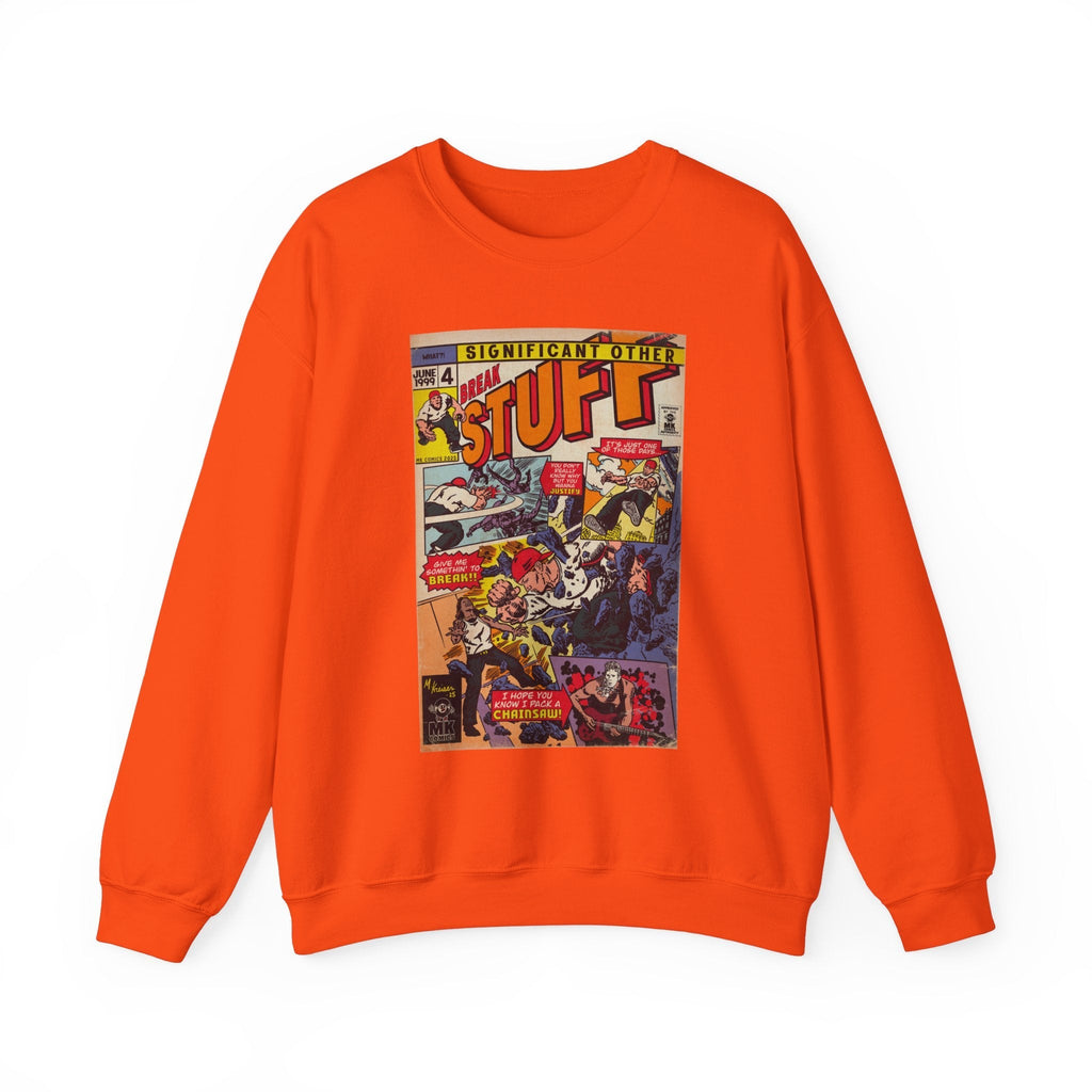 Break Stuff - Unisex Heavy BlendÃ¢â€žÂ¢ Crewneck Sweatshirt T-Shirts, Hoodie | CiraTrend.com (Image 5)