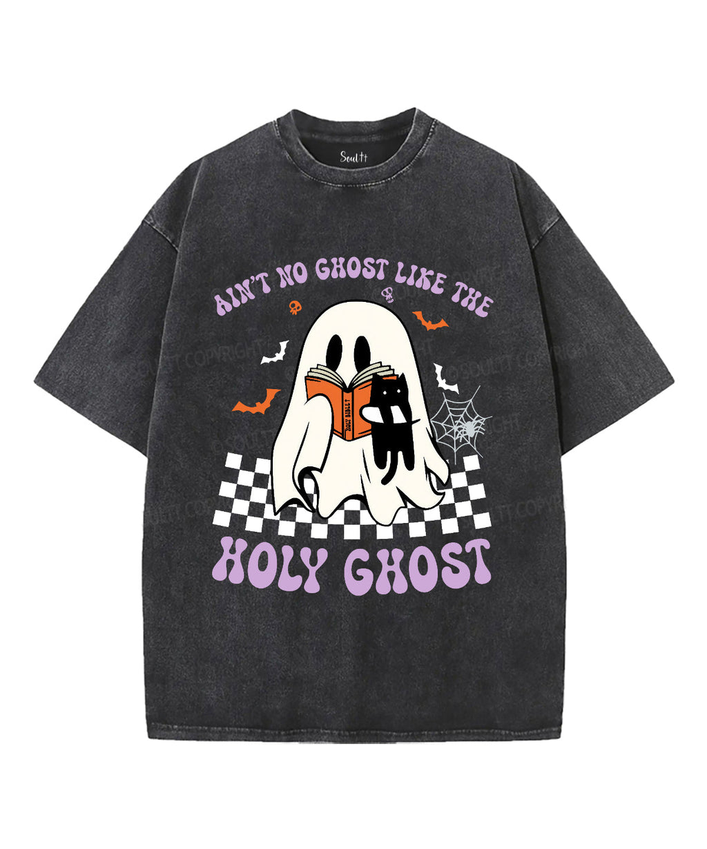 Aint No Ghost Unisex Washed Christian T-shirt Hoodie, Sweatshirt | CiraTrend.com (Image 2)