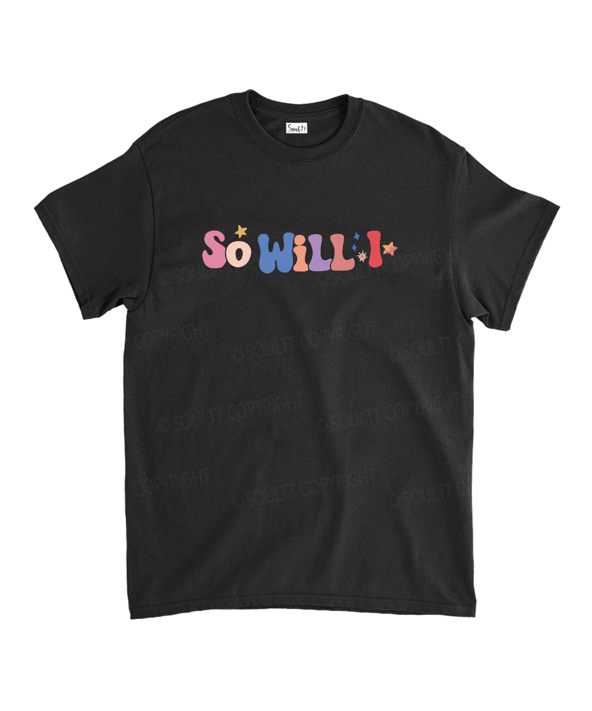 So Will I Double Sided Unisex Cotton Christian T-Shirt Hoodie, Sweatshirt | CiraTrend.com (Image 4)