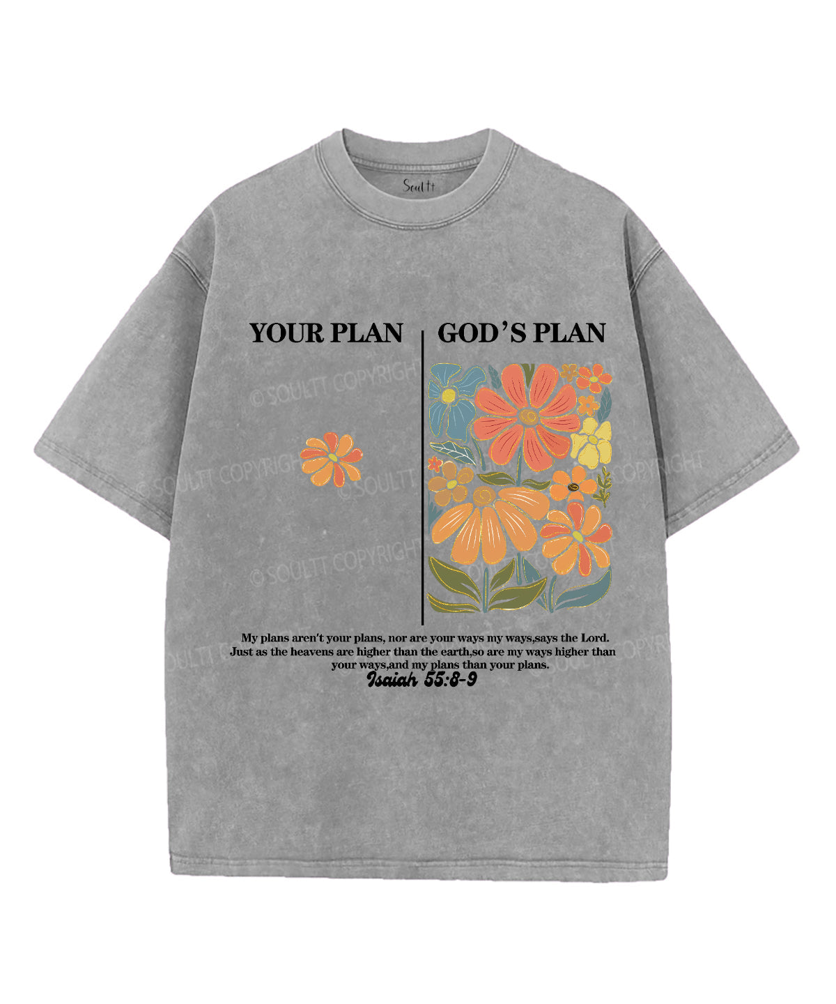 Your PlanÃ¯Â¼Å“God'S Plan Washed Christian Style001 T-Shirts, Hoodie, Sweatshirt