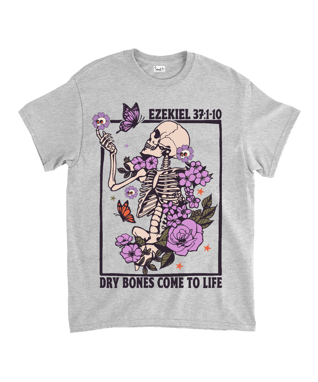Dry Bones Come To Life Unisex Cotton Christian T-Shirt Hoodie, Sweatshirt | CiraTrend.com (Image 3)