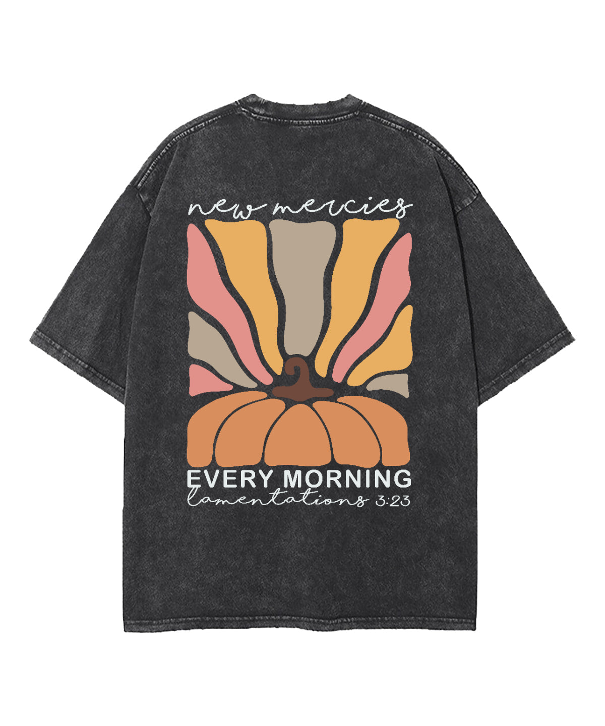 New Mercies Every Morning Double Sided Washed Christian T-shirt Style001 Hoodie, Sweatshirt | CiraTrend.com (Image 3)
