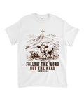 Follow the Word Unisex Cotton Christian T-Shirt Hoodie, Sweatshirt | CiraTrend.com (Image 1)