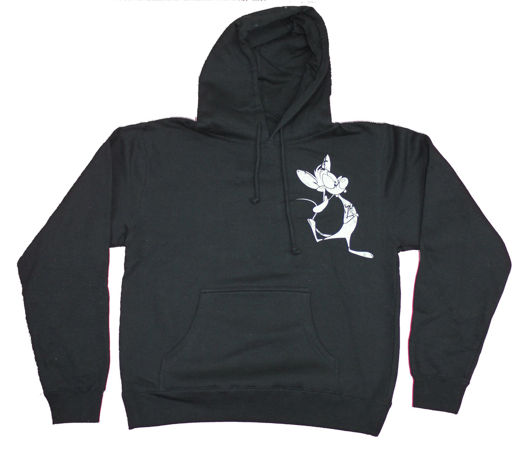 Pinky And The Brain Girls Juniors Zip Up Hoodie -  Are You Pondering What I'm? T-Shirts, Sweatshirt | CiraTrend.com (Image 1)
